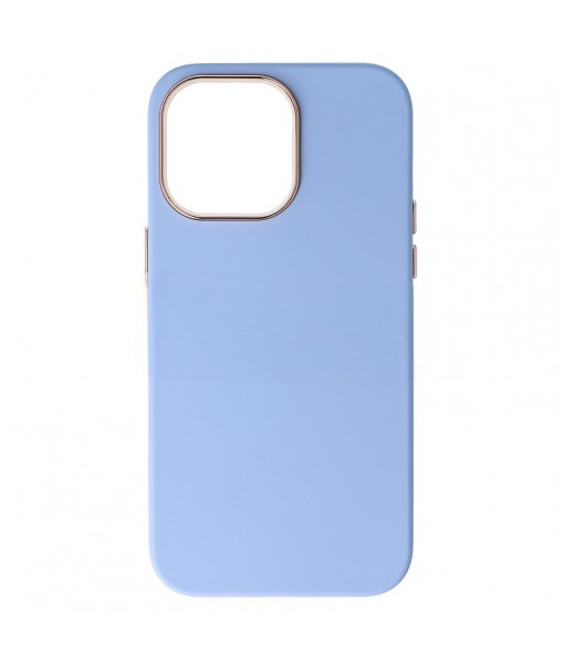 Husa iPhone 14, Silicon Liquid Cover, Albastru